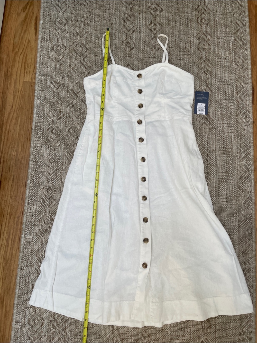 White Midi Dress